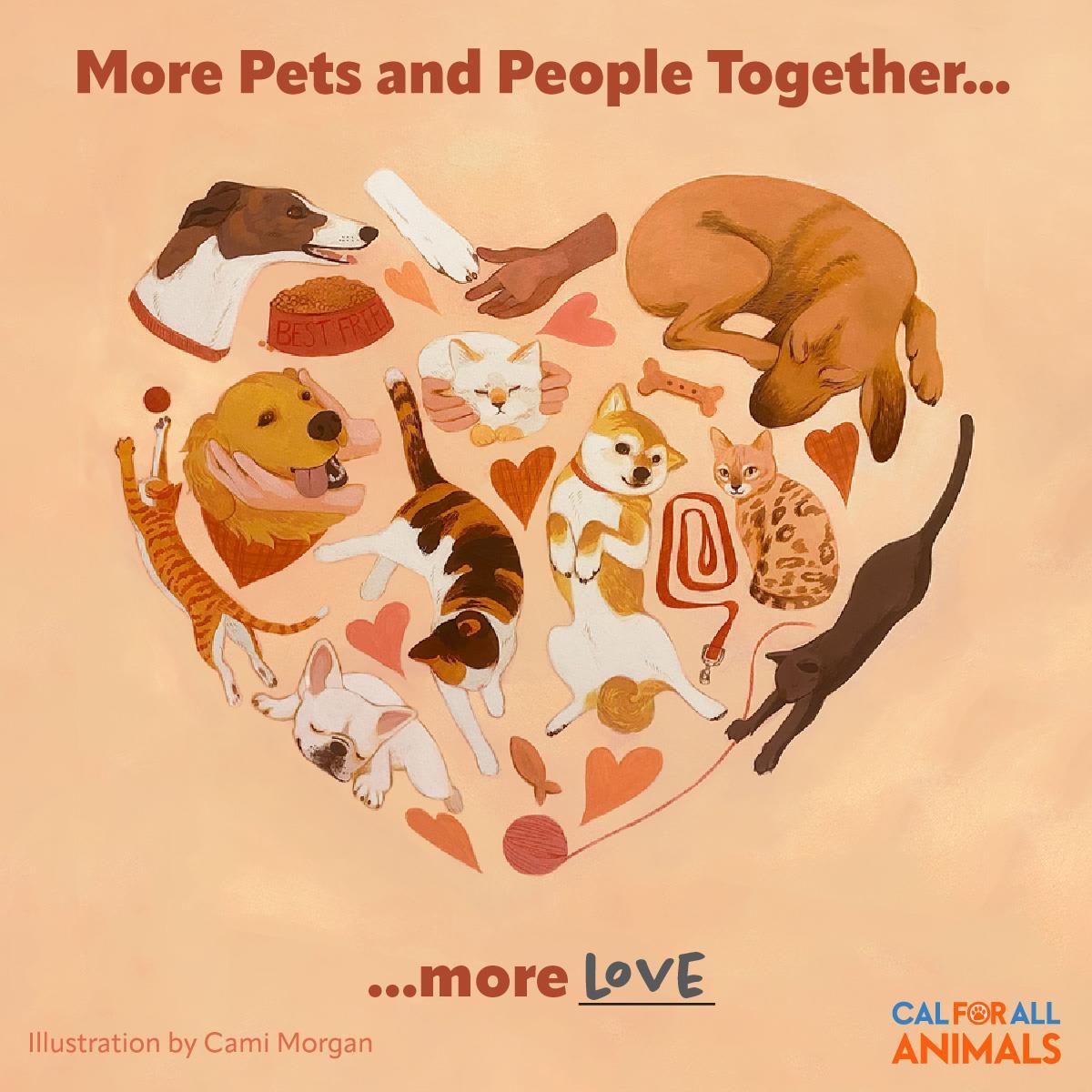 More Pets and People Together...More Love
